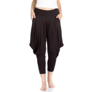 *2 Pack!* Brown Harem Pants S- XL